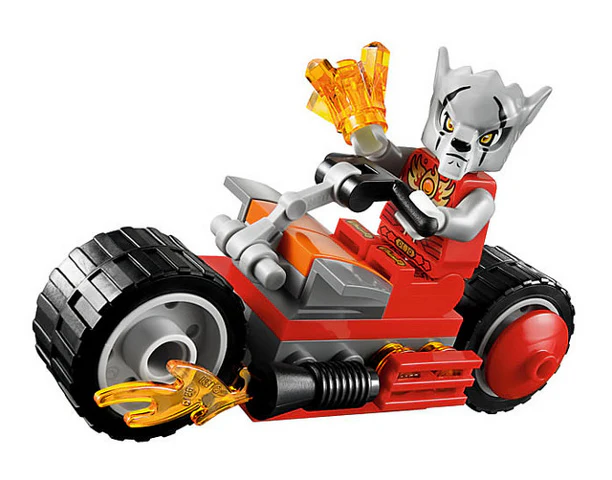 Worriz' Fire Bike (Polybag) - Image 2