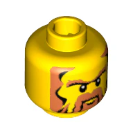 Minifig, Head [3626bpb0236]