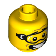 Minifig, Head [3626bpb0911]