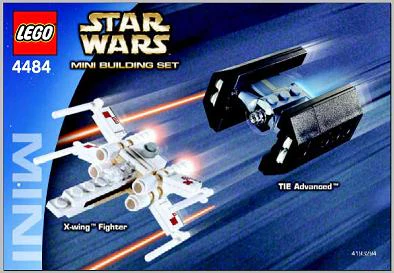 (Instructions) X-wing Fighter & TIE Advanced - Mini