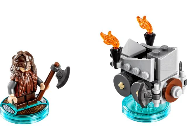 The Lord of the Rings Gimli and Axe Chariot