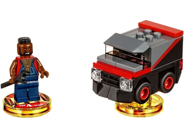 The A-Team B.A. Baracus and B.A.'s Van