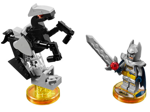 The LEGO Batman Movie Excalibur Batman and Bionic Steed