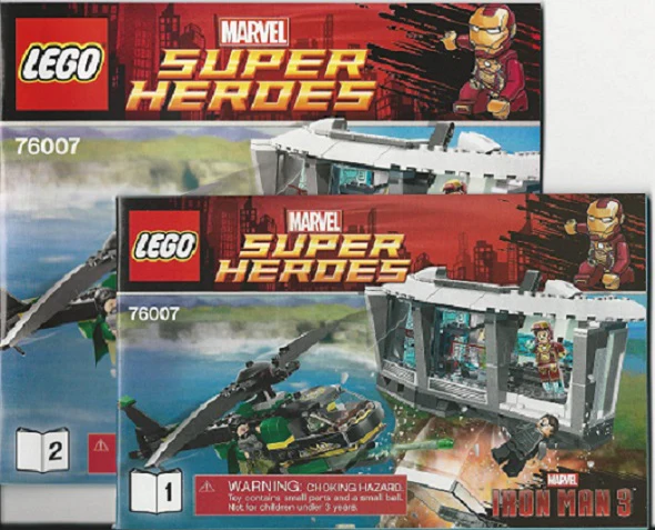 (Instructions) Iron Man: Malibu Mansion Attack