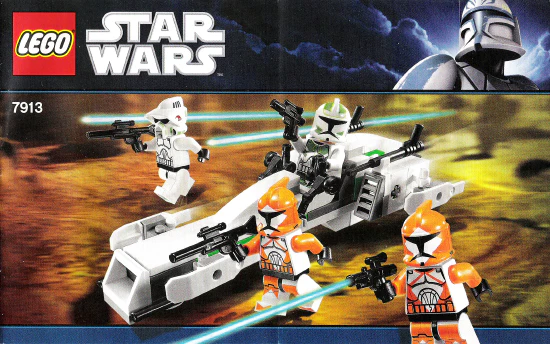 (Instructions) Clone Trooper Battle Pack