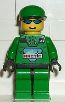 Artic - Green with Green Hat