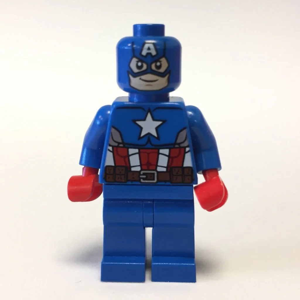 Captain America - Blue Suit, Brown Belt