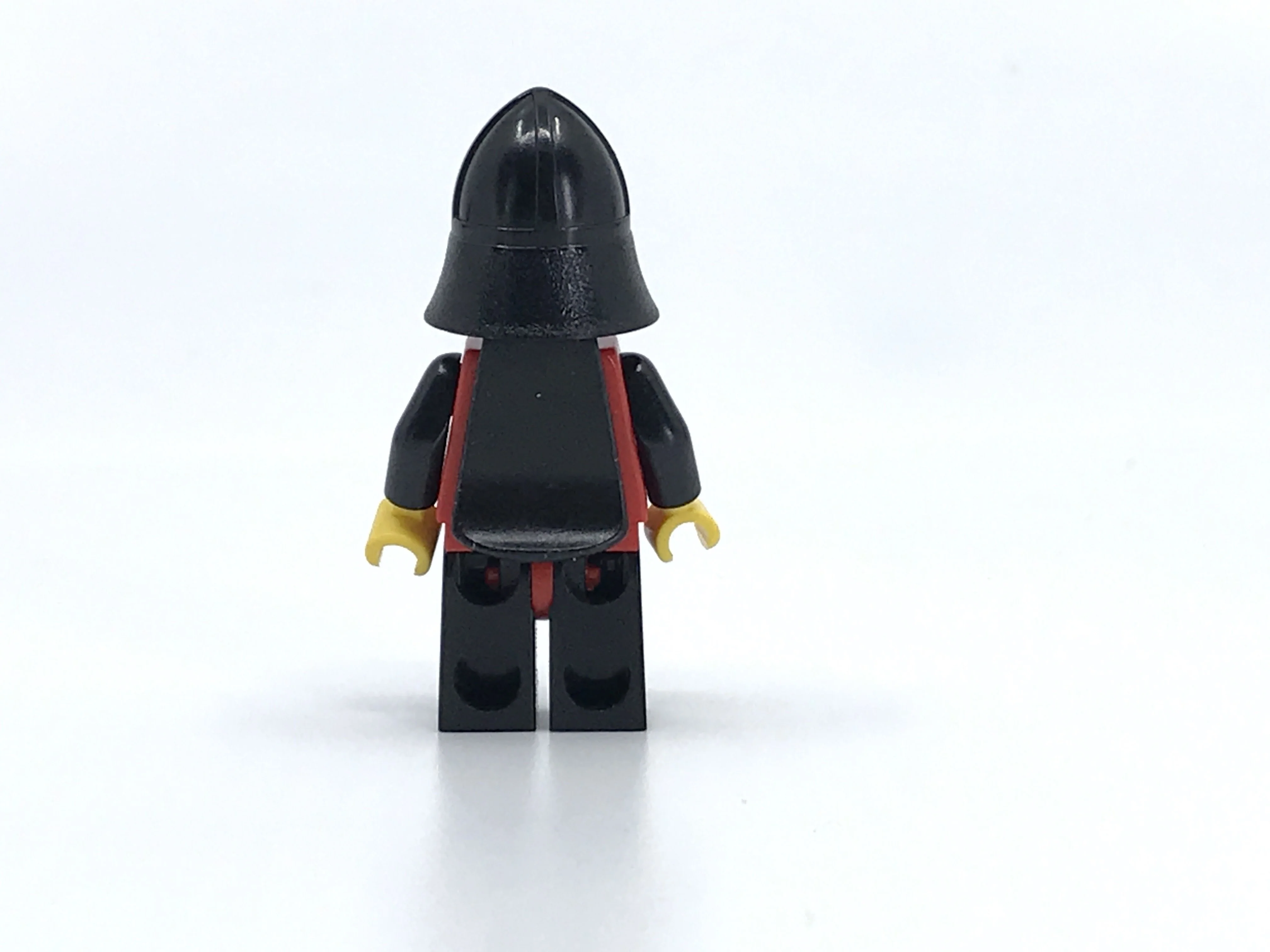 Scale Mail - Red with Black Arms, Black Legs with Red Hips, Black Neck-Protector, Black Cape - Image 2