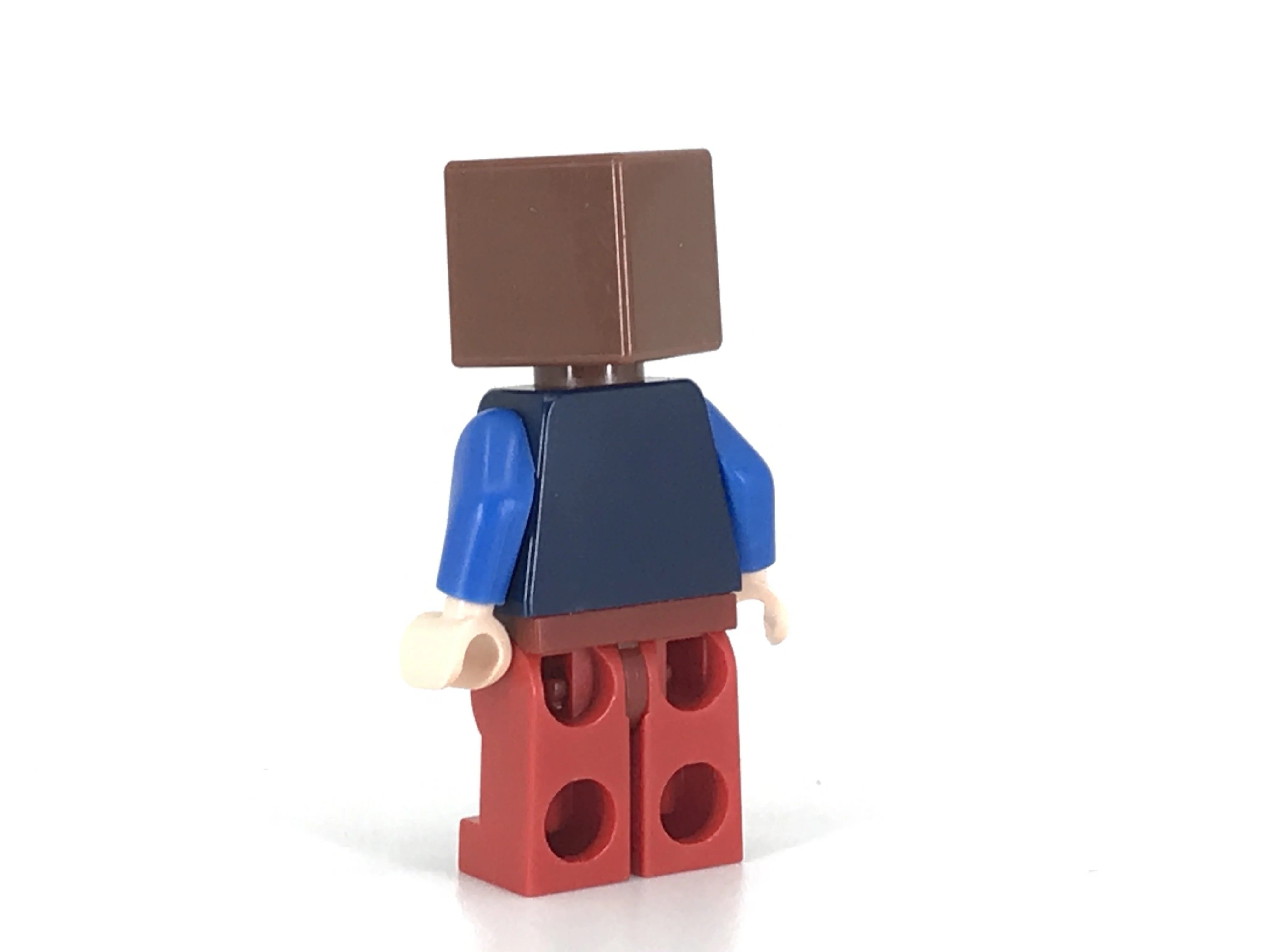 Minecraft Skin 7 - Pixelated, Blue Shirt with Porkchop Icon - Image 2