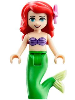 Ariel Mermaid - Flower in Hair