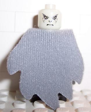 Voldemort, Glow In Dark (Undetermined Color) Head, (Undetermined Color) Dementor Style Cape