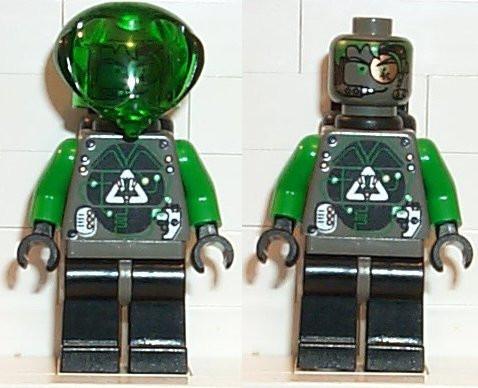 Insectoids: Man with logo centered & 2 silver panels