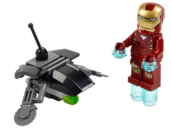 Iron Man vs. Fighting Drone (Polybag) - Image 2