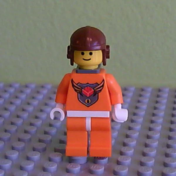 MBA Level Three Minifigure with Backpack Assembly