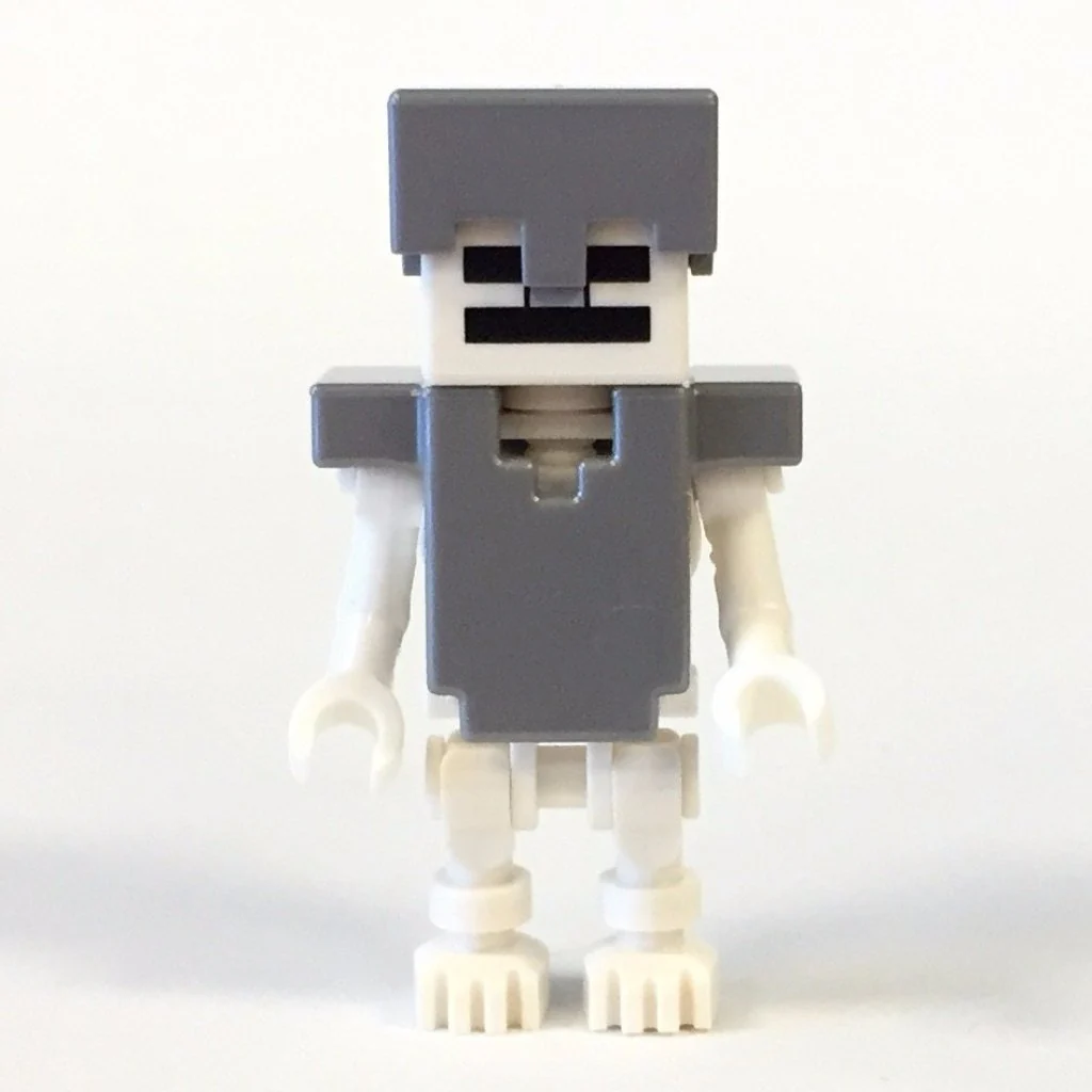 Skeleton with Helmet and Armor