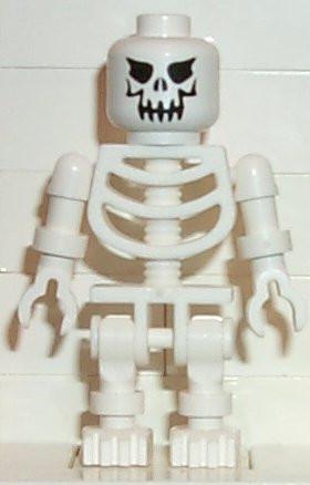 Skeleton with Evil Skull