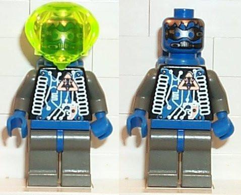 Insectoids - blue X pattern w/ hoses on side