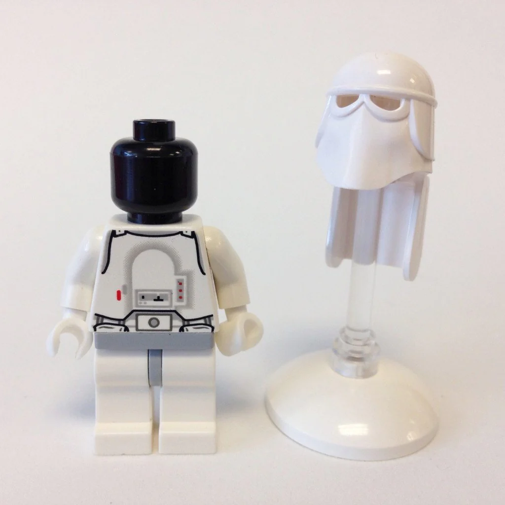 Snowtrooper, Light Bluish Gray Hips, White Hands - Image 2