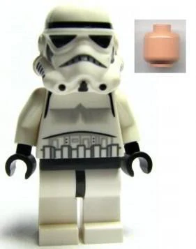 Stormtrooper (Light Flesh Head, Dotted Mouth Pattern)