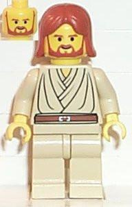 Obi-Wan Kenobi (Young with Dark Orange Hair, without Headset)