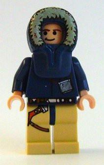 Han Solo, Tan Legs with Holster Pattern, Parka Hood (Light Flesh)