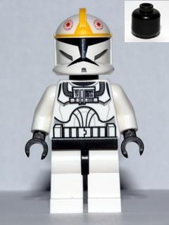 Clone Pilot (Clone Wars) with Black Head
