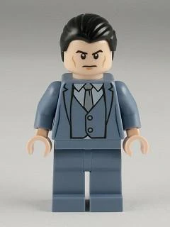 Bruce Wayne - Sand Blue Suit