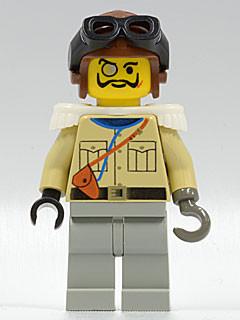 Baron Von Barron with Brown Flying Helmet