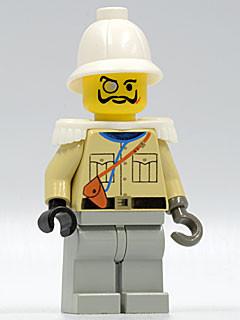 Baron Von Barron with Pith Helmet and White Epaulettes