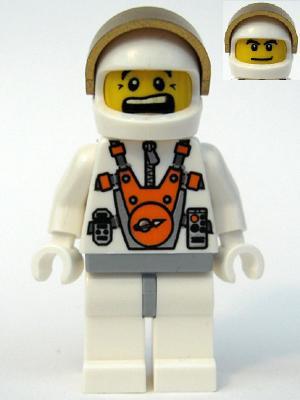 Mars Mission Astronaut with Helmet and Dual Sided Face