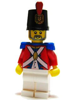 Imperial Soldier II - Shako Hat Decorated, Gray Beard