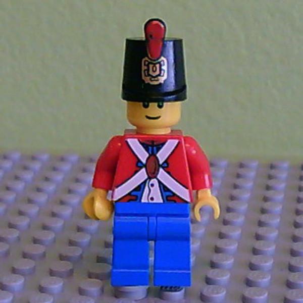 Imperial Soldier II - Shako Hat Decorated, Blue Legs, Male (9349)
