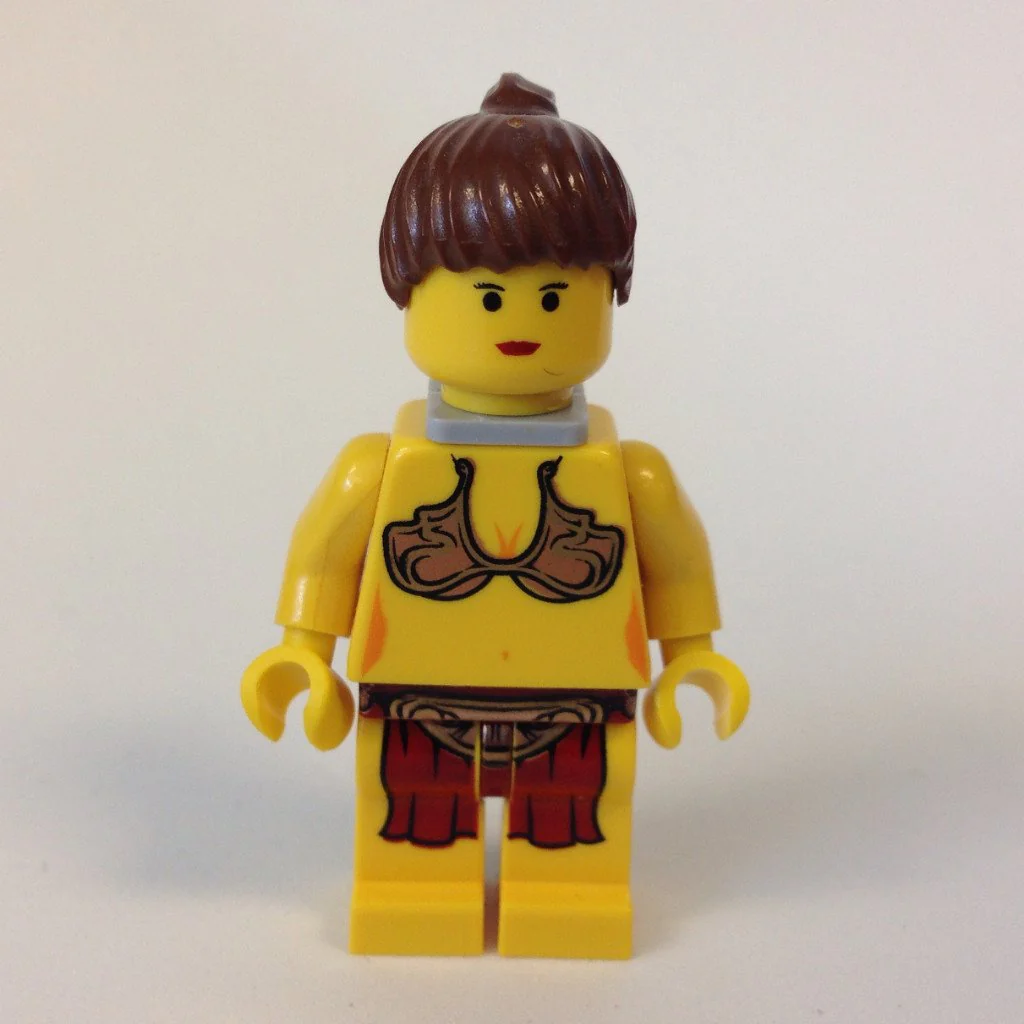 Princess Leia (Jabba Slave with Neck Bracket with Back Stud)