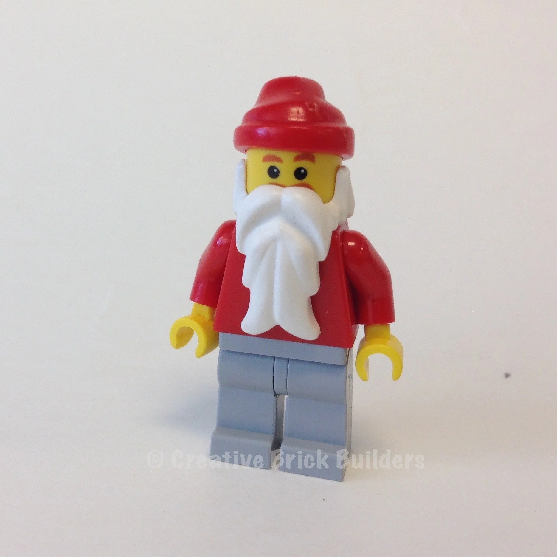 Santa, Light Bluish Gray Legs