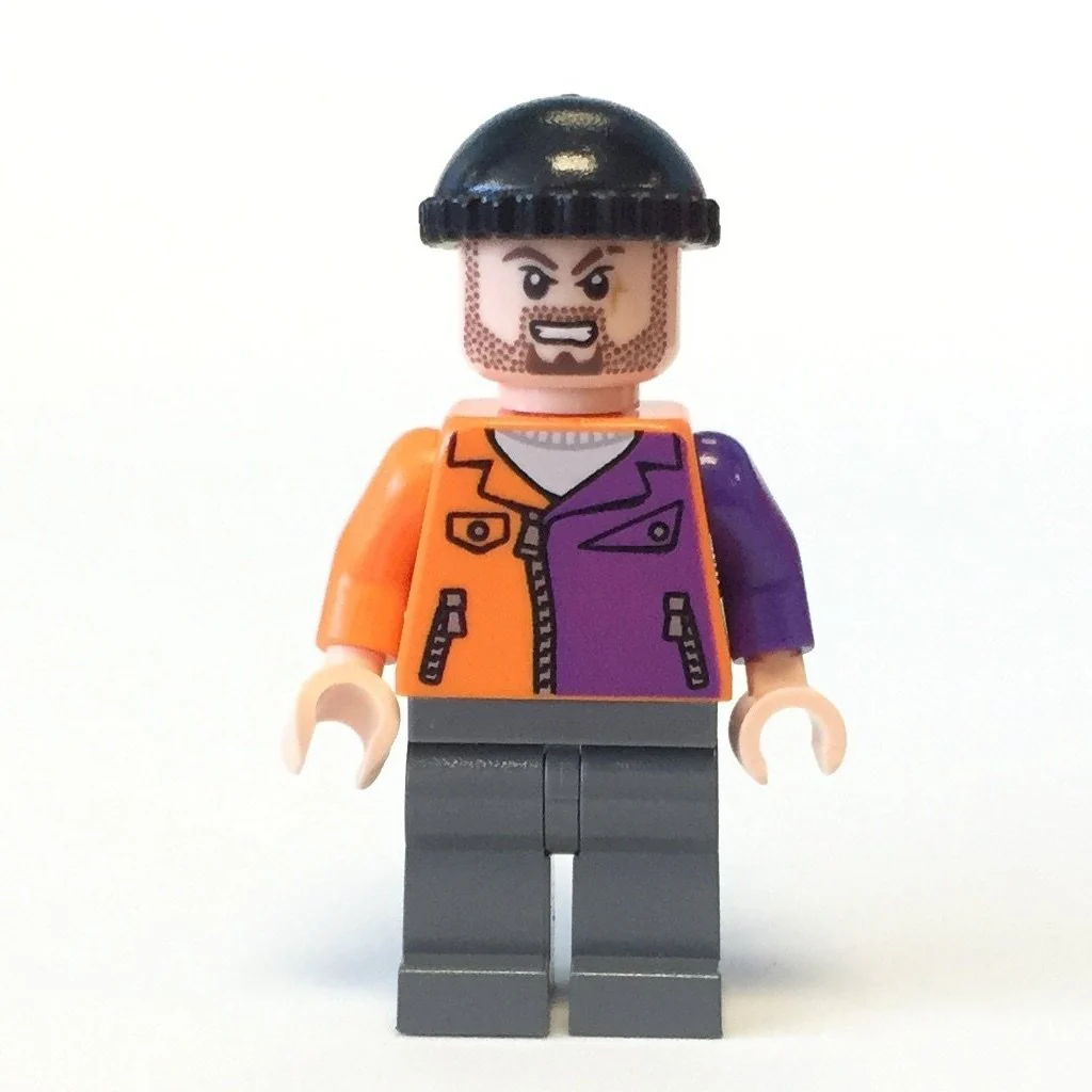 Two-Face's Henchman, Orange and Purple - Beard