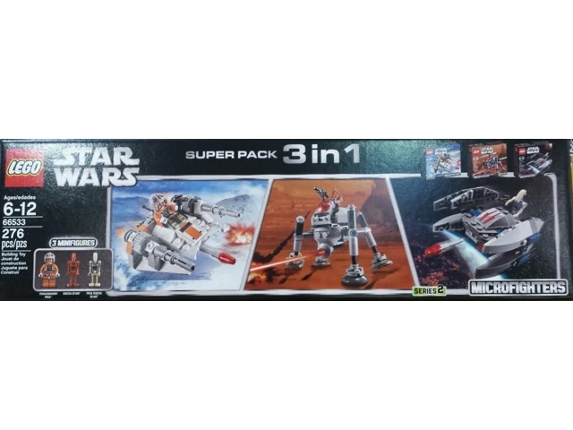 Star Wars Super Pack 3 in 1 (75073, 75074, 75077)