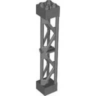 Support Girder 2 x 2 x 10 Triangular Vertical - Type 2 - Open Side Top, 1 Post & 1 Panel - Image 2