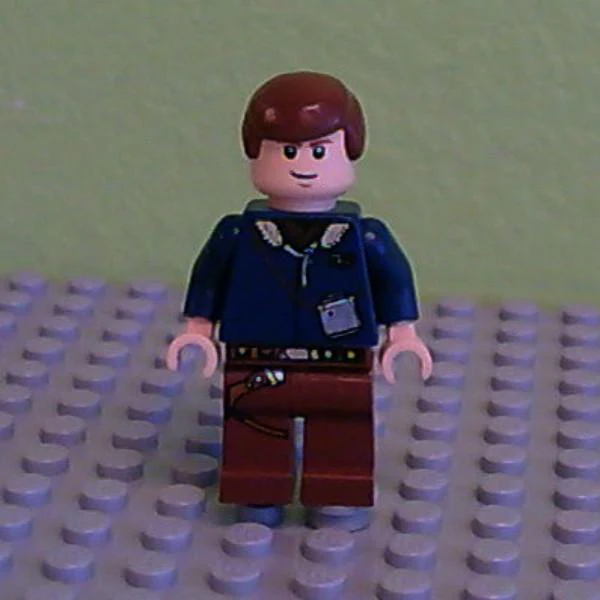 Han Solo, Reddish Brown Legs with Holster Pattern (Light Flesh 2010 Head Pattern) - Set 6212