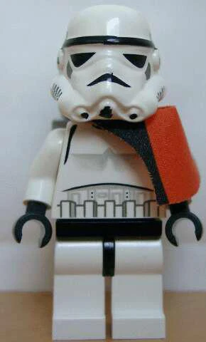 Stormtrooper (Tatooine) with Pauldron, No Re-Breather, Black Head, 'Sandtrooper'