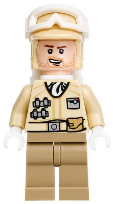 Hoth Rebel Trooper, Stubble (75014)