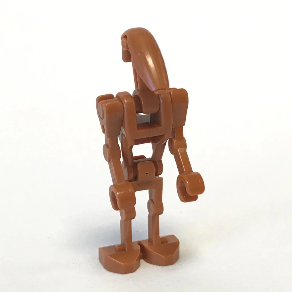 Battle Droid Dark Orange without Back Plate