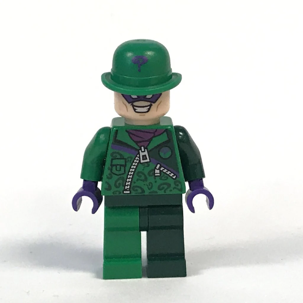 The Riddler - Green and Dark Green Zipper Outfit