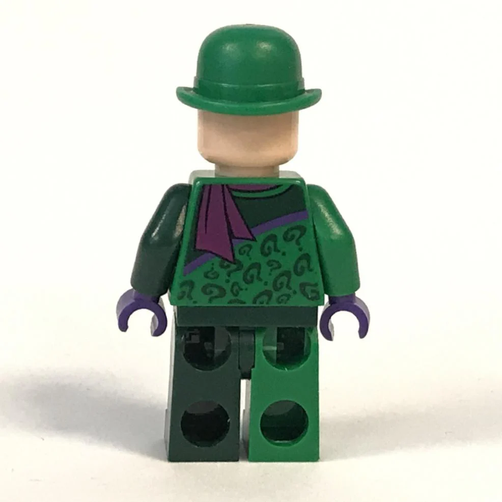 The Riddler - Green and Dark Green Zipper Outfit - Image 2
