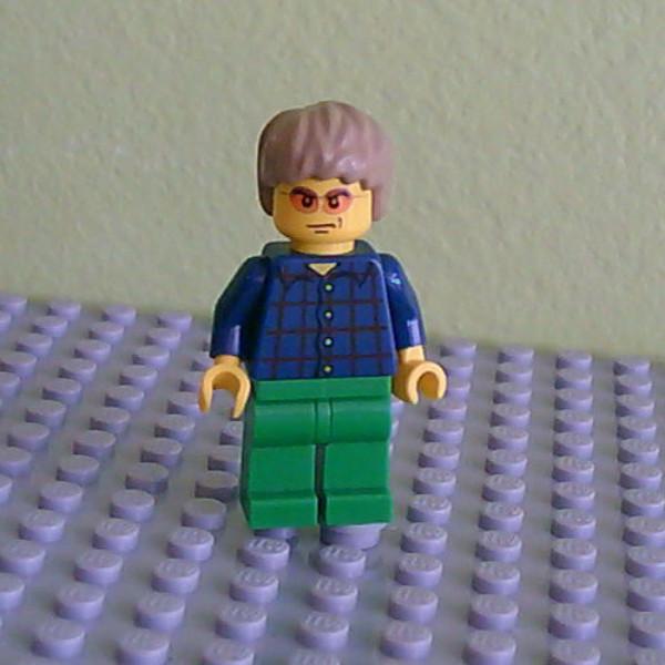 Lego Brand Store Male, Plaid Button Shirt (no back printing) {Manchester}