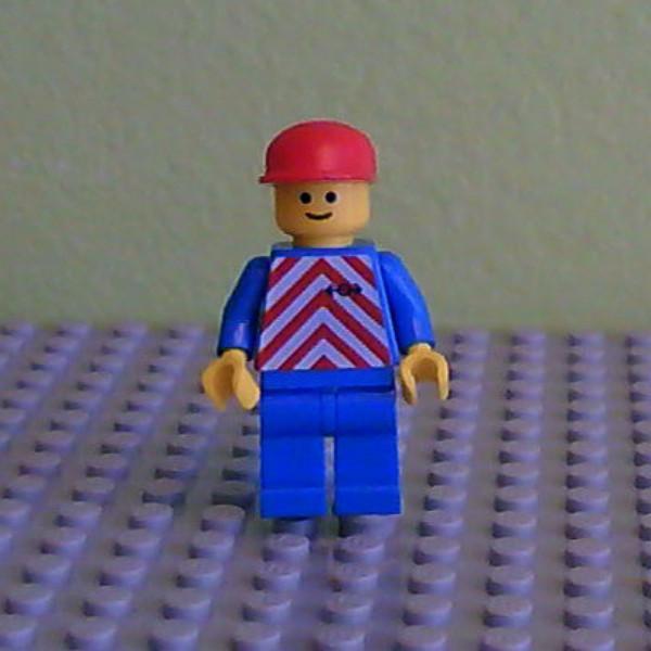 Red & White Stripes - Blue Legs, Red Cap - Image 2
