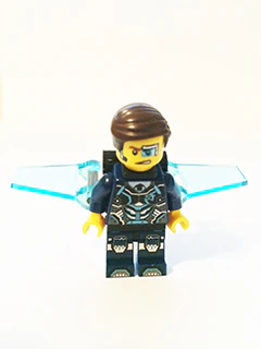 Agent Curtis Bolt with Wings - No Stickers on Wings