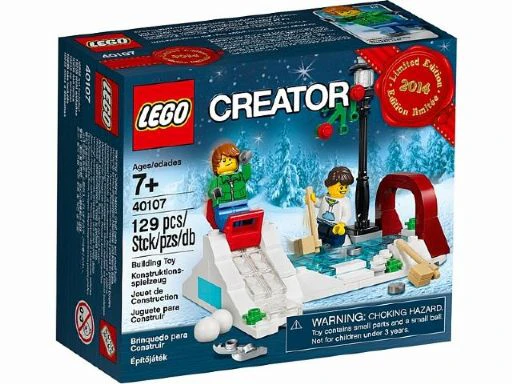 Winter Skating Scene - Limited Edition Holiday Set (2014)