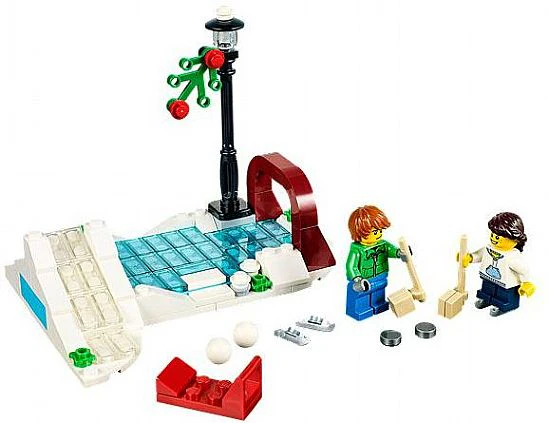 Winter Skating Scene - Limited Edition Holiday Set (2014) - Image 2