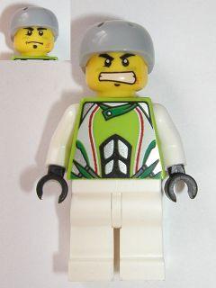 Team X-treme Daredevil 1 (REX-treme) - Sports Helmet, Plain White Legs