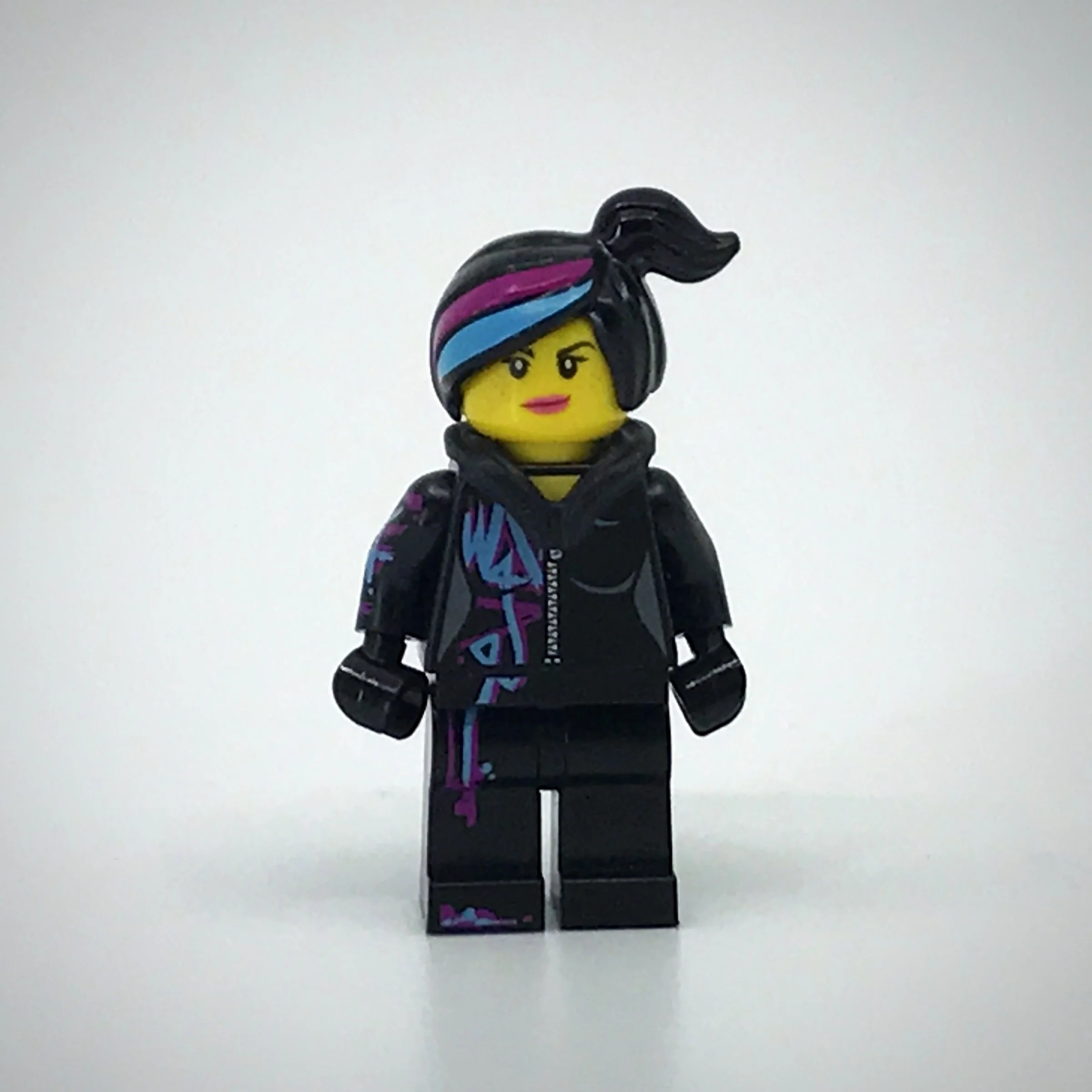Wyldstyle with Hood Folded Down